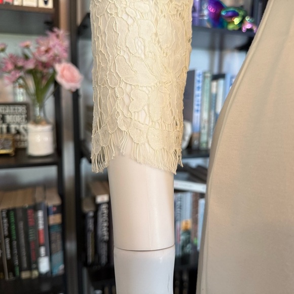 LuLu’s Elegant Cream Lace Dress - Picture 5 of 5